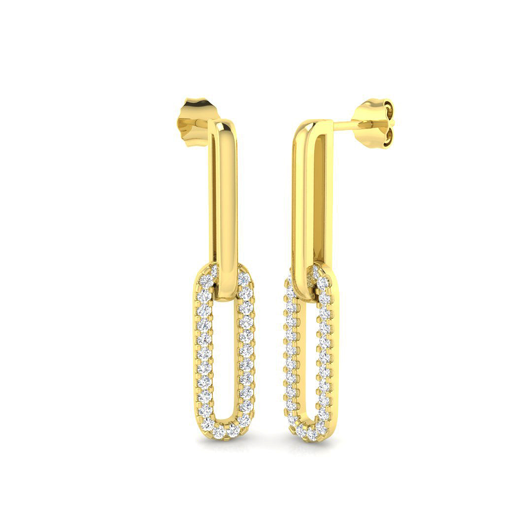 SE5705 — Earrings - 9k Yellow Gold