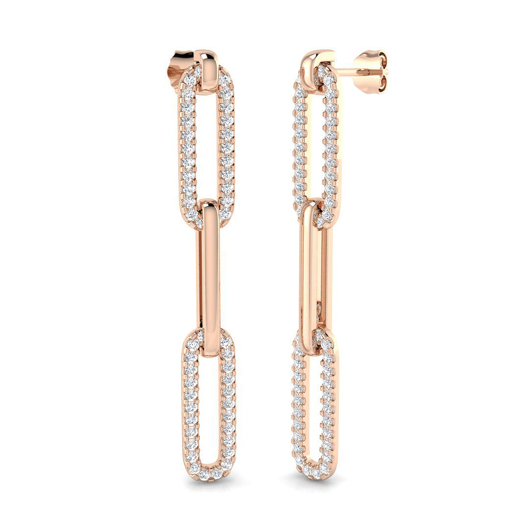 SE5706 — Earrings - 9k Rose Gold