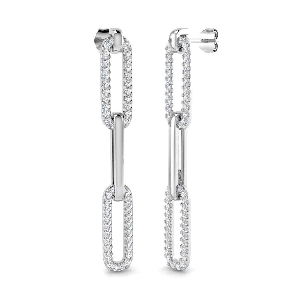 SE5706 — Earrings - 9k White Gold