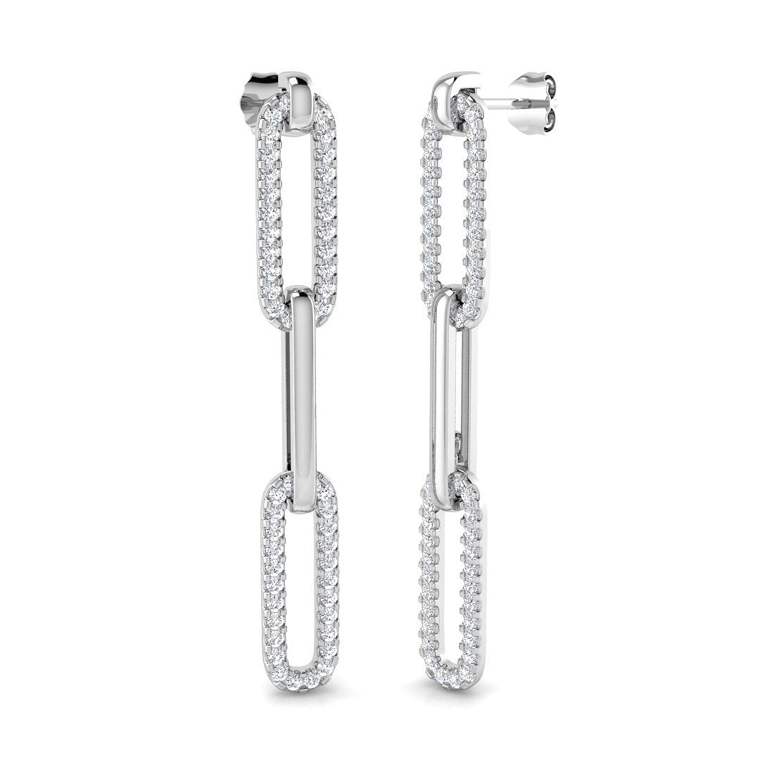 SE5706 — Earrings - 9k White Gold