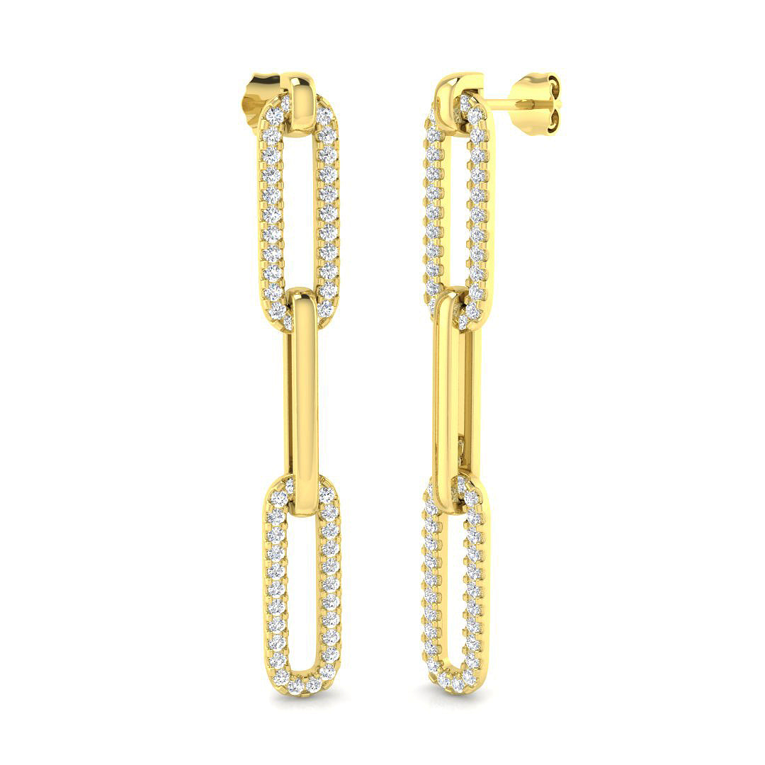 SE5706 — Earrings - 9k Yellow Gold