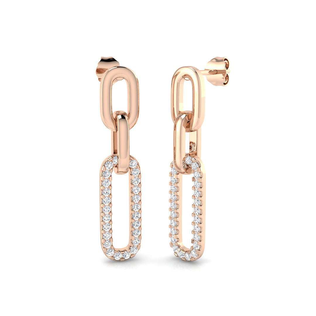 SE5709 — Earrings - 9k Rose Gold