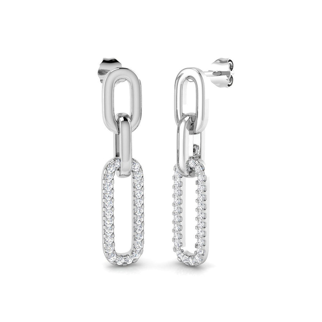 SE5709 — Earrings - 9k White Gold