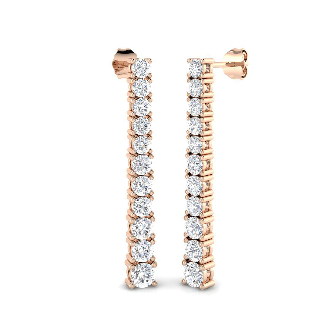 SE5710 — Earrings - 9k Rose Gold