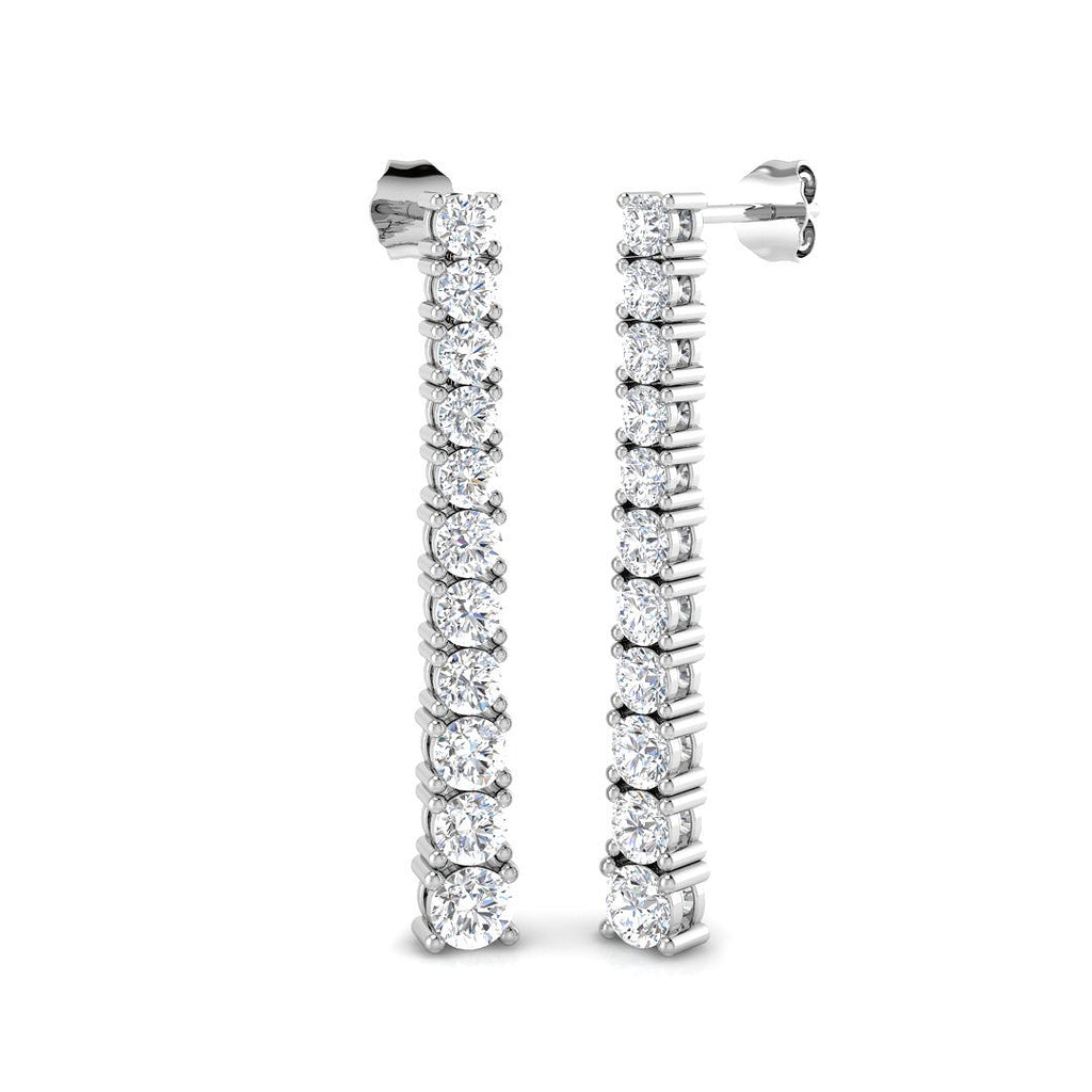SE5710 — Earrings - 9k White Gold