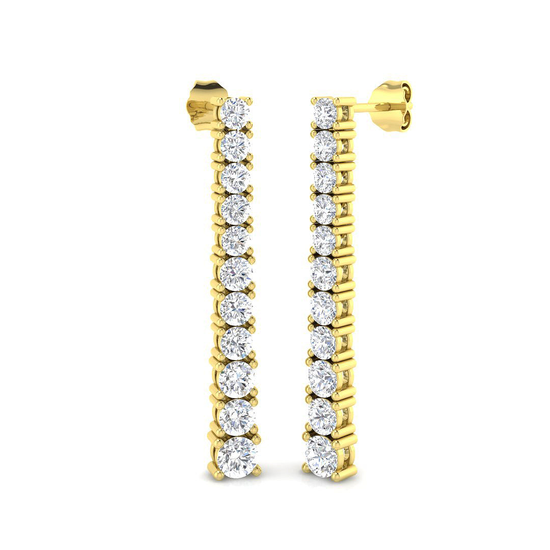 SE5710 — Earrings - 9k Yellow Gold