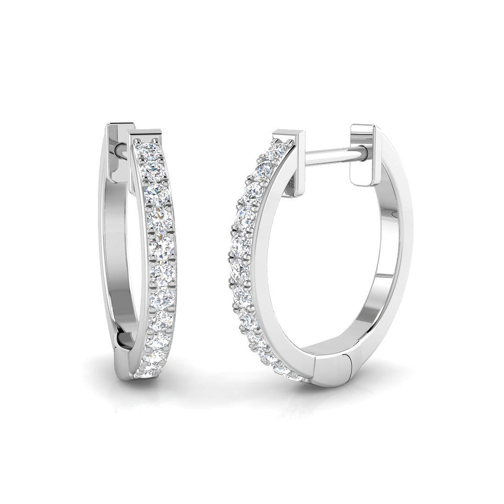 SE5728 — Earrings - 9k White Gold
