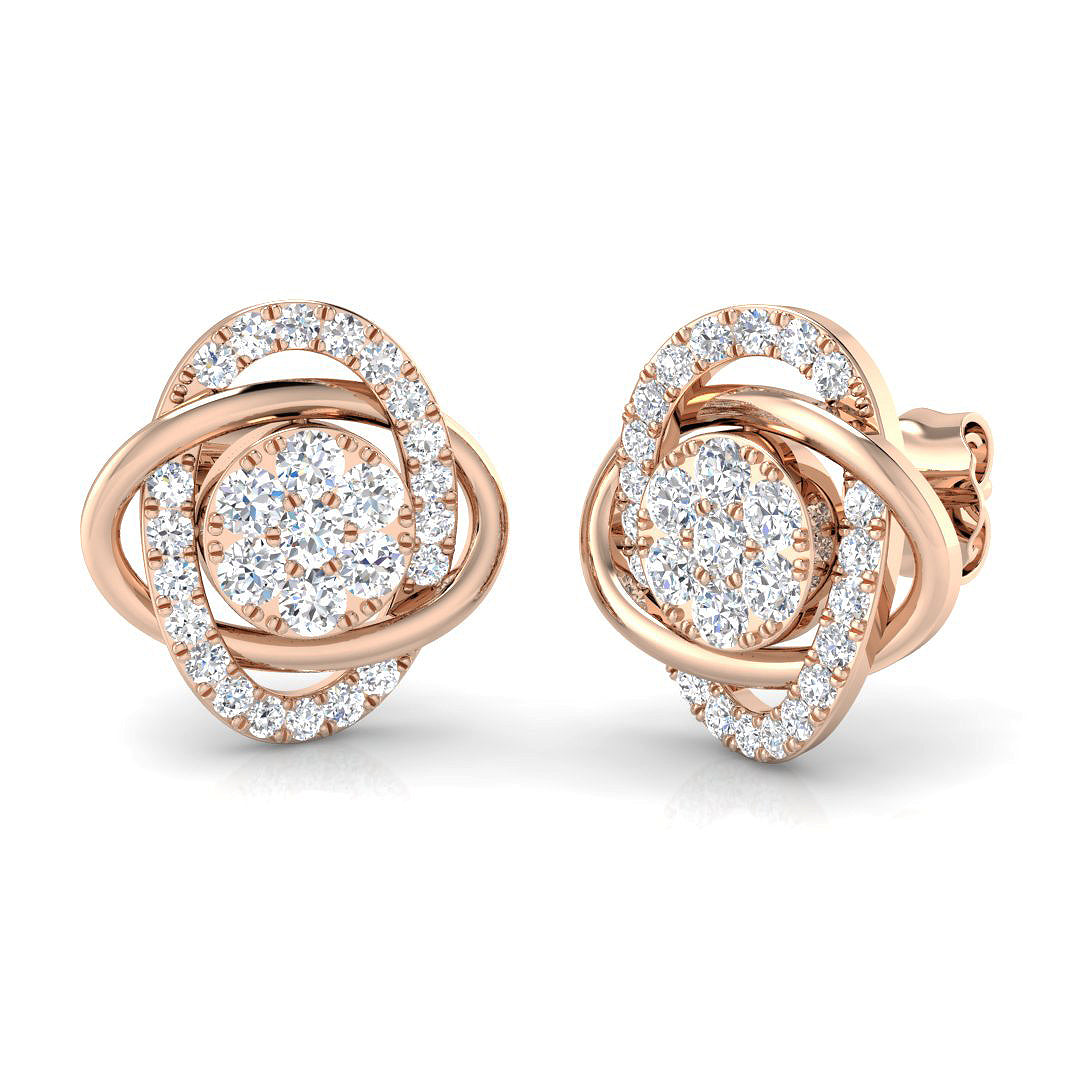 SE5733 — Earrings - 9k Rose Gold