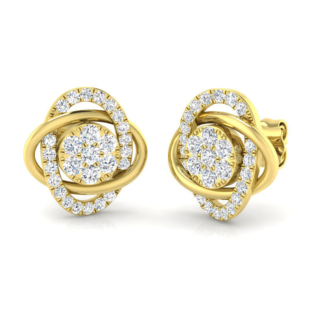 SE5733 — Earrings - 9k Yellow Gold