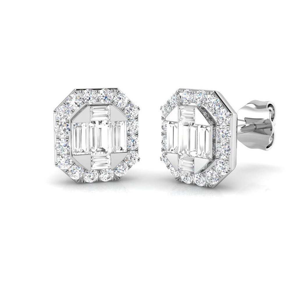 SE5738 — Earrings - 9k White Gold