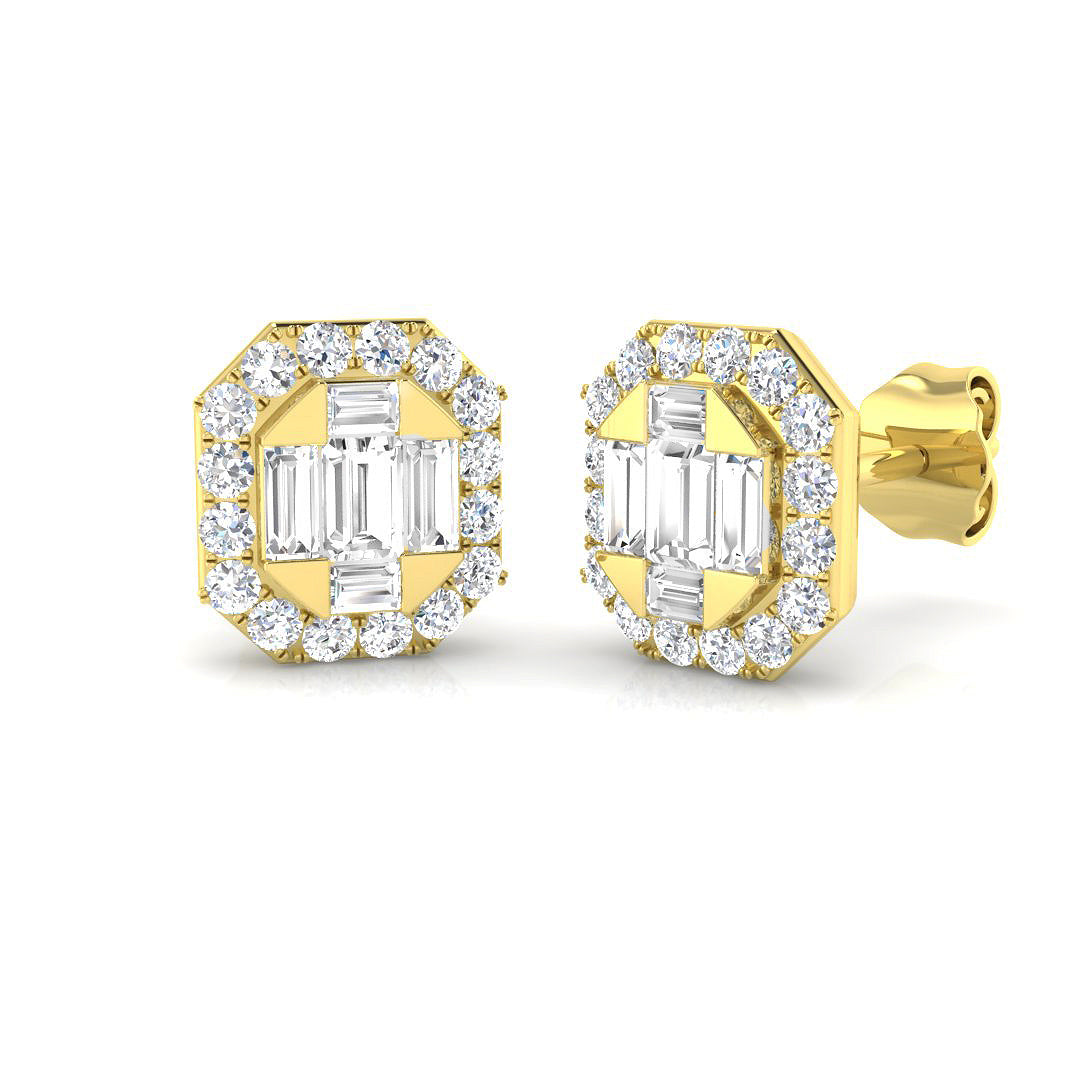 SE5738 — Earrings - 9k Yellow Gold