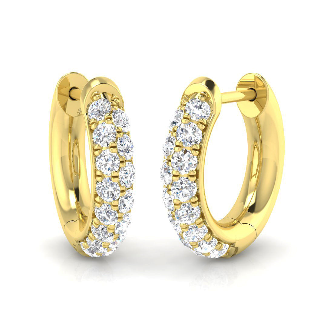 SE5739 — Earrings - 9k Yellow Gold