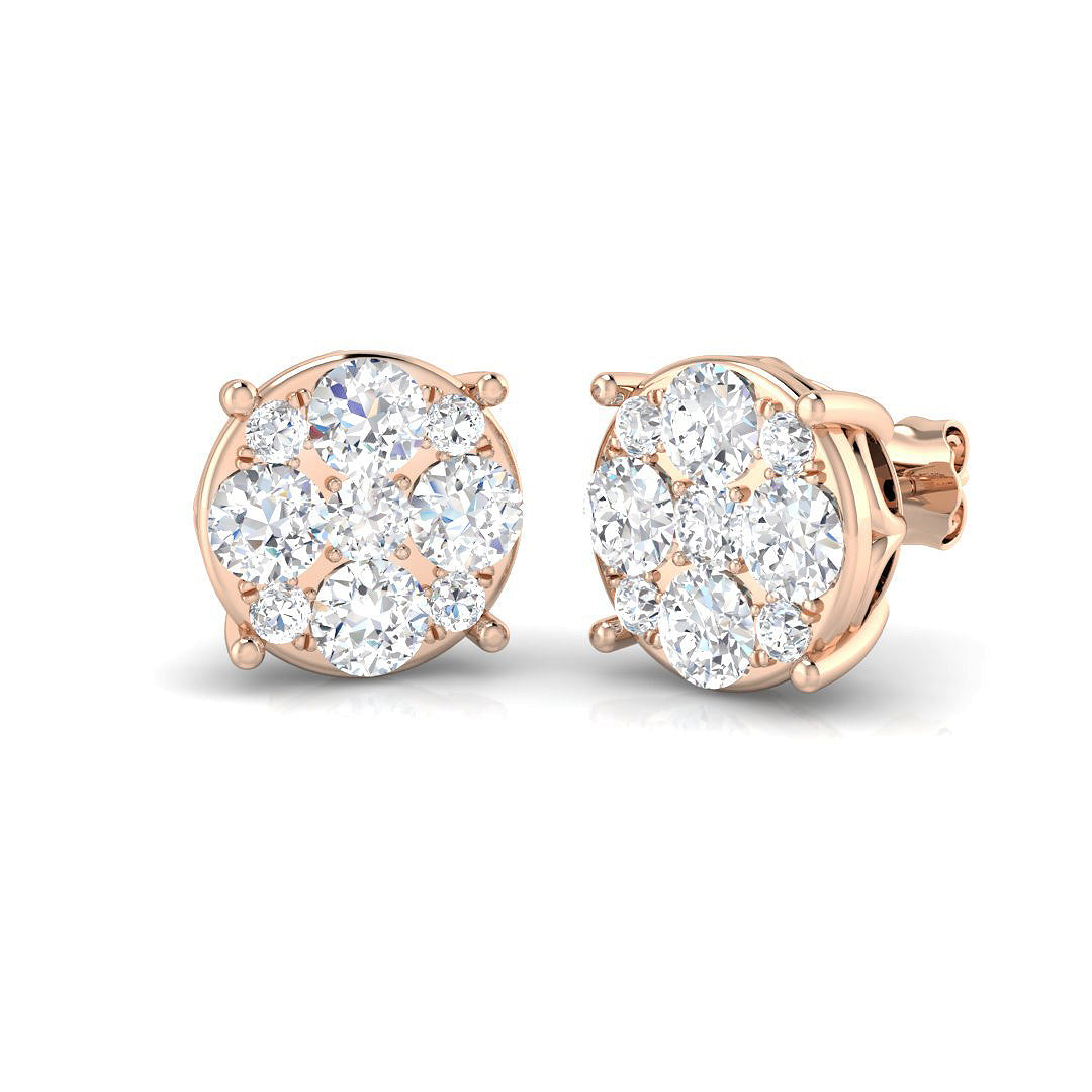 SE5750 — Earrings - 9k Rose Gold