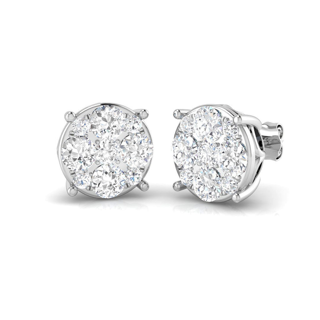 SE5750 — Earrings - 9k White Gold