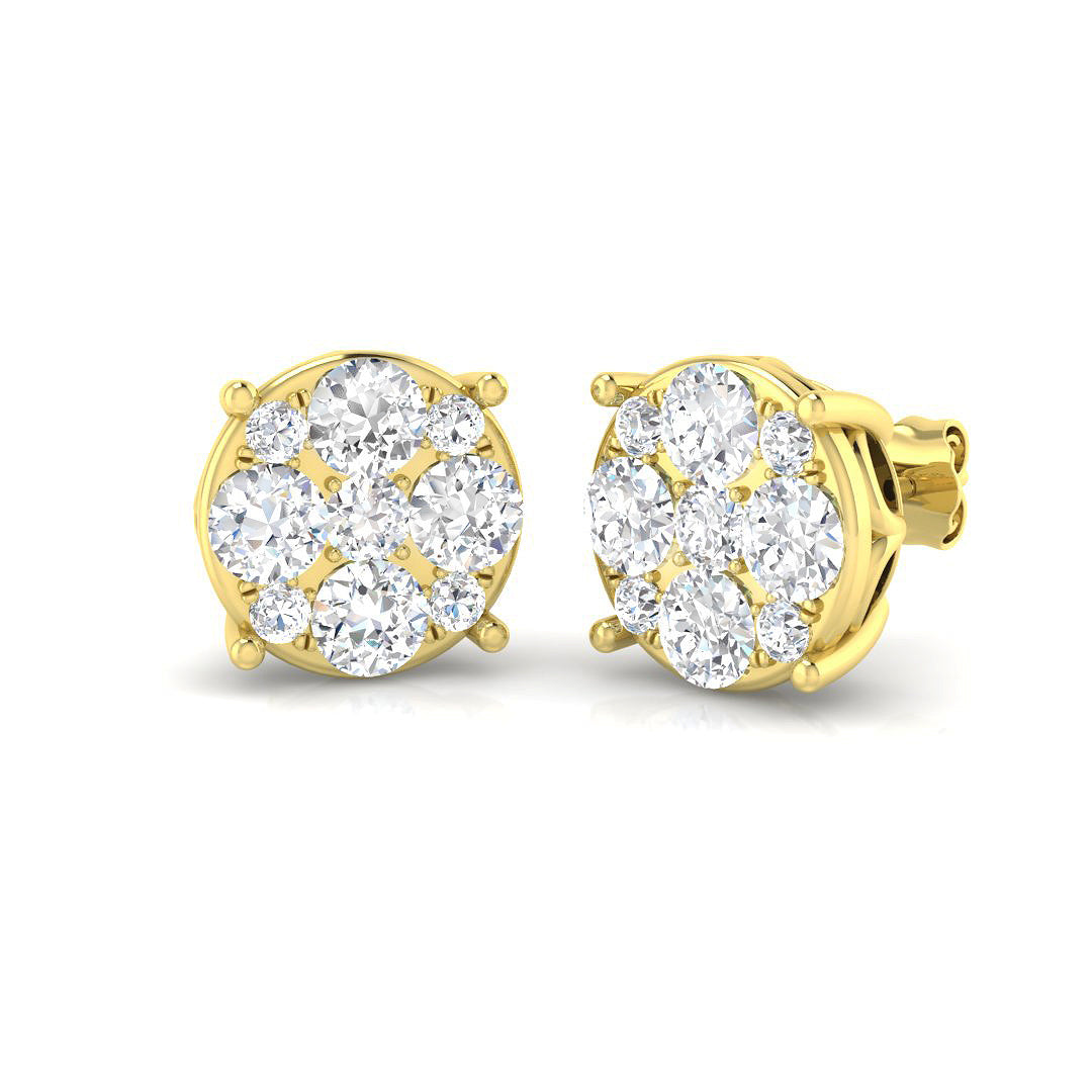 SE5750 — Earrings - 9k Yellow Gold