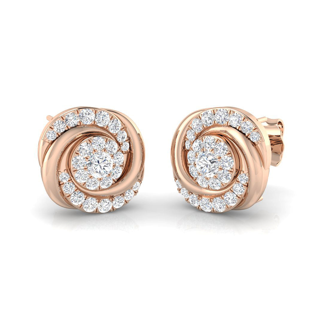 SE5753 — Earrings - 9k Rose Gold