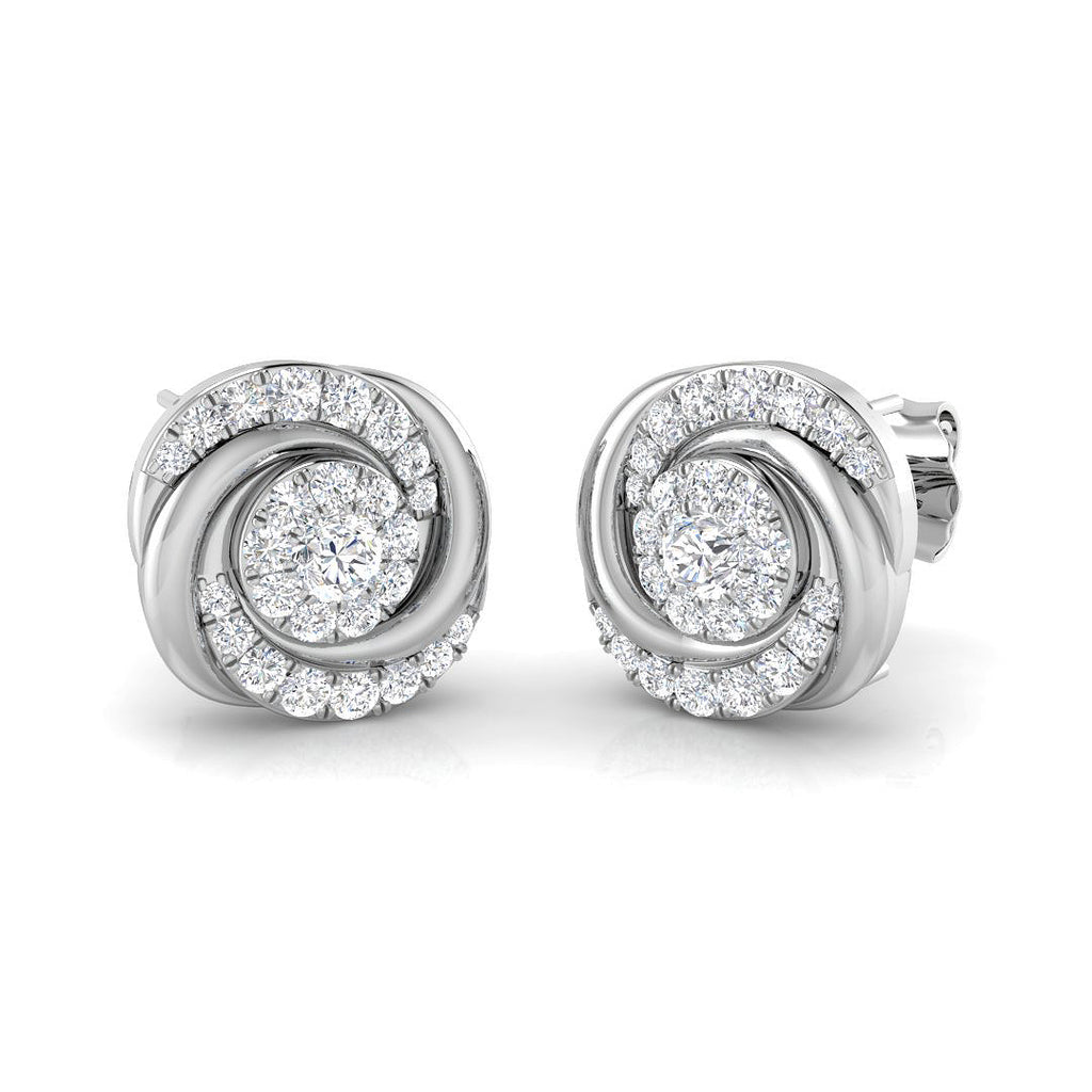 SE5753 — Earrings - 9k White Gold