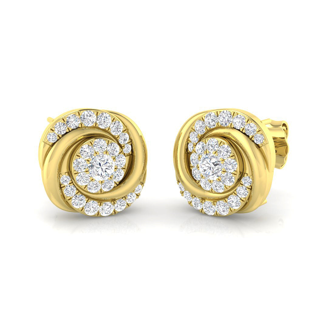 SE5753 — Earrings - 9k Yellow Gold