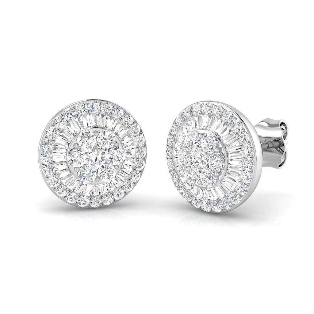SE5756 — Earrings - 9k White Gold
