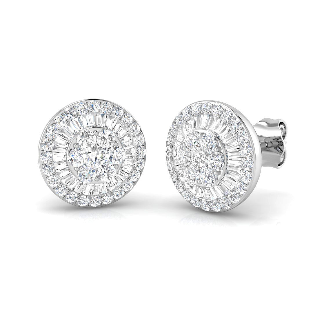 SE5756 — Earrings - 9k White Gold