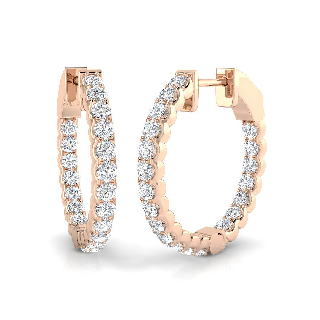 SE5757 — Earrings - 9k Rose Gold