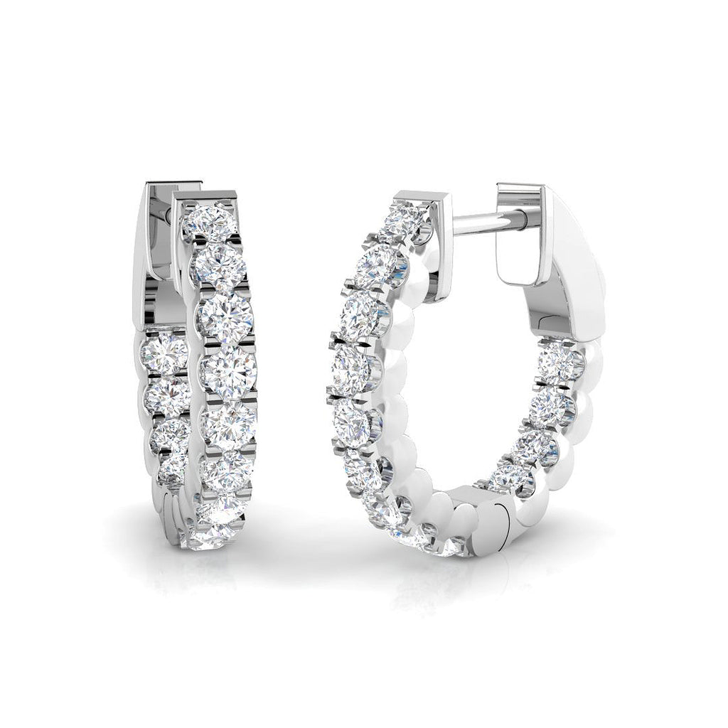 SE5758 — Earrings - 9k White Gold
