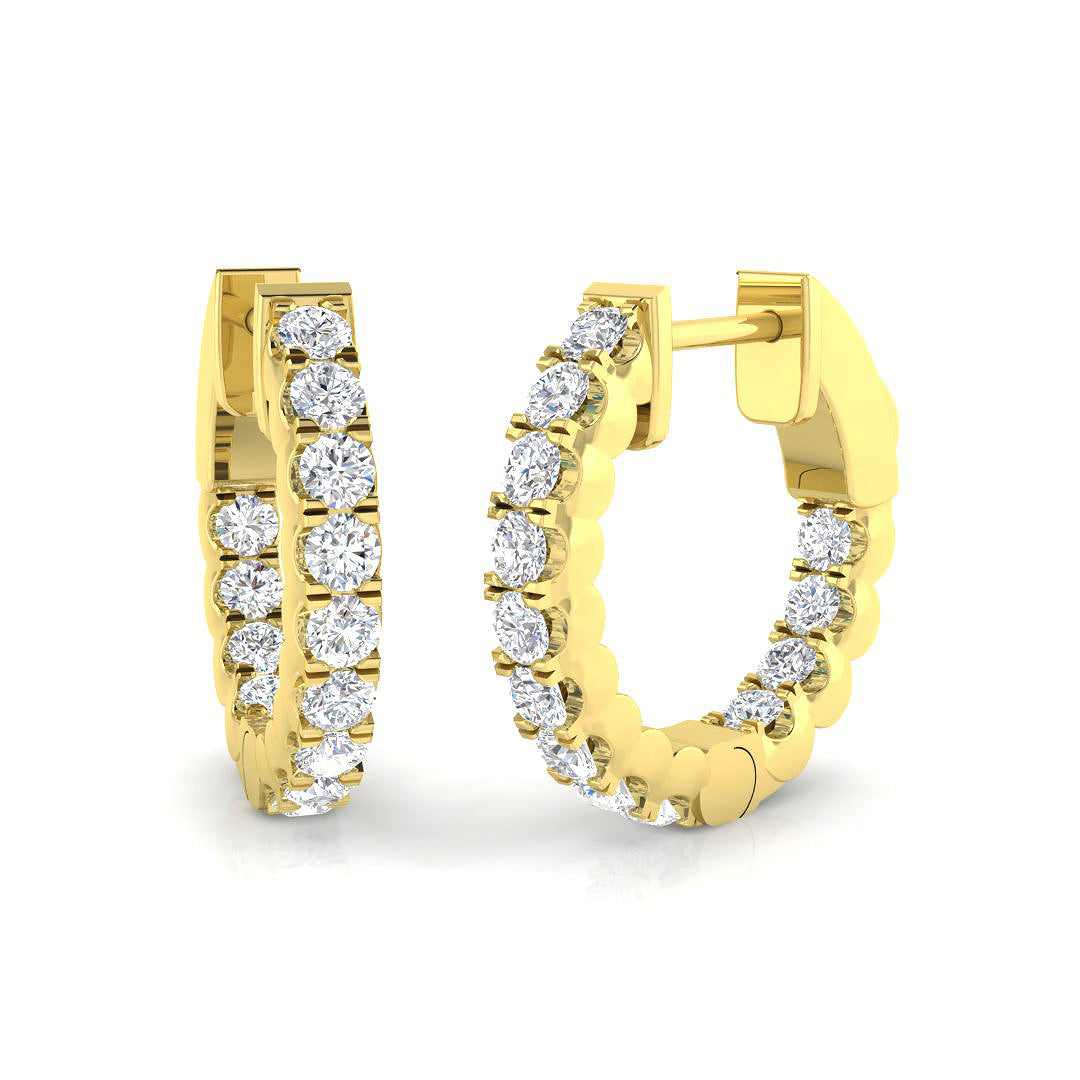 SE5758 — Earrings - 9k Yellow Gold
