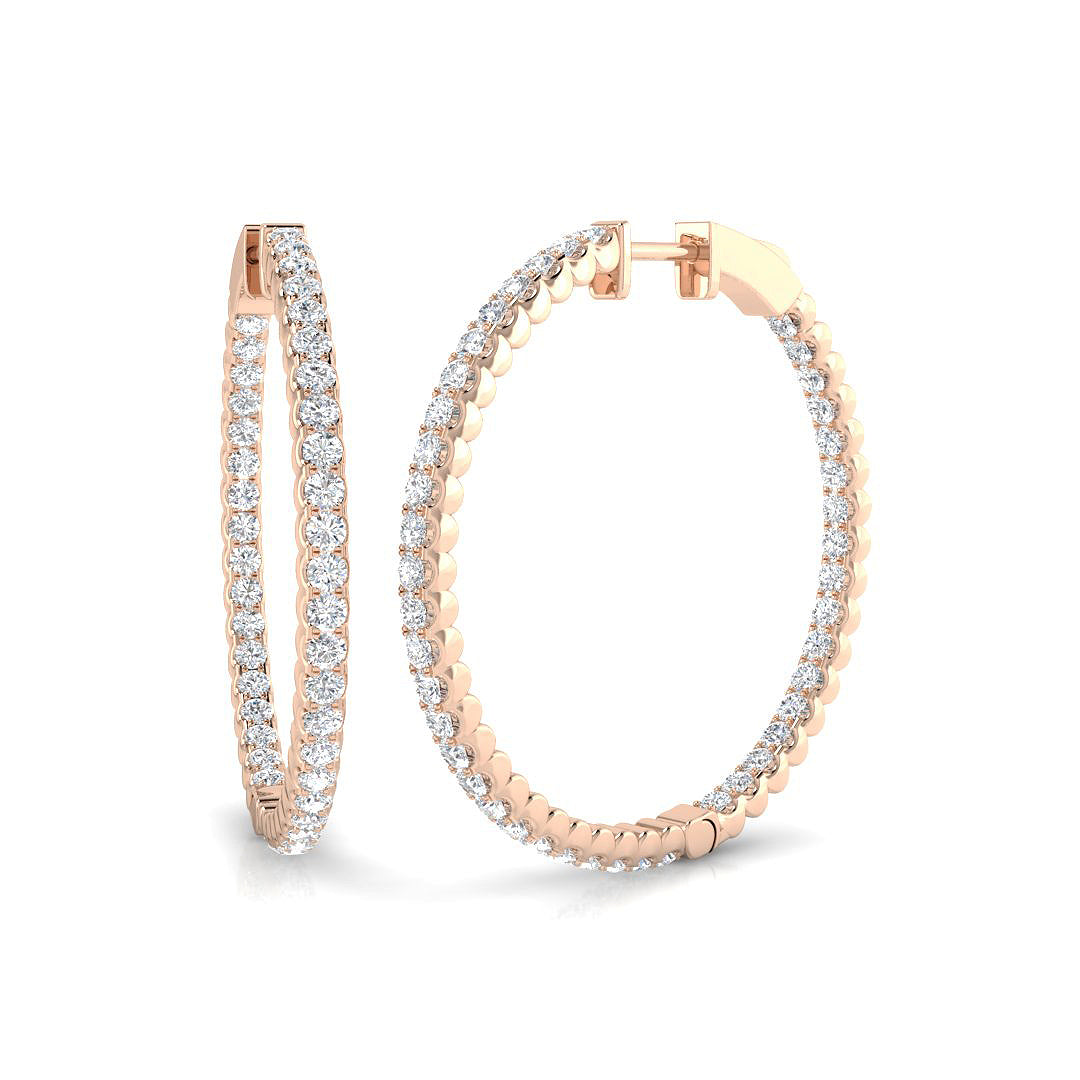 SE5760 — Earrings - 9k Rose Gold
