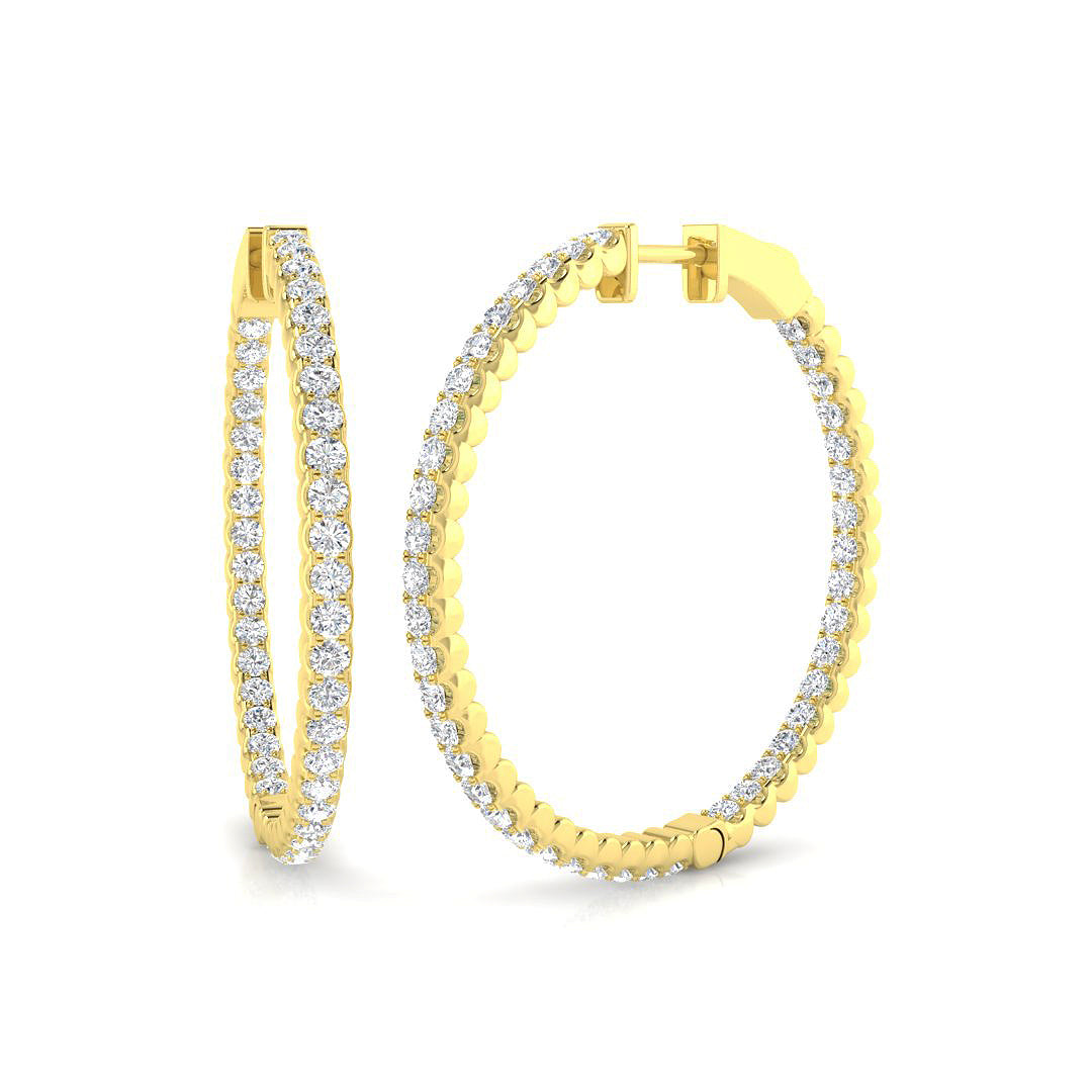 SE5760 — Earrings - 9k Yellow Gold