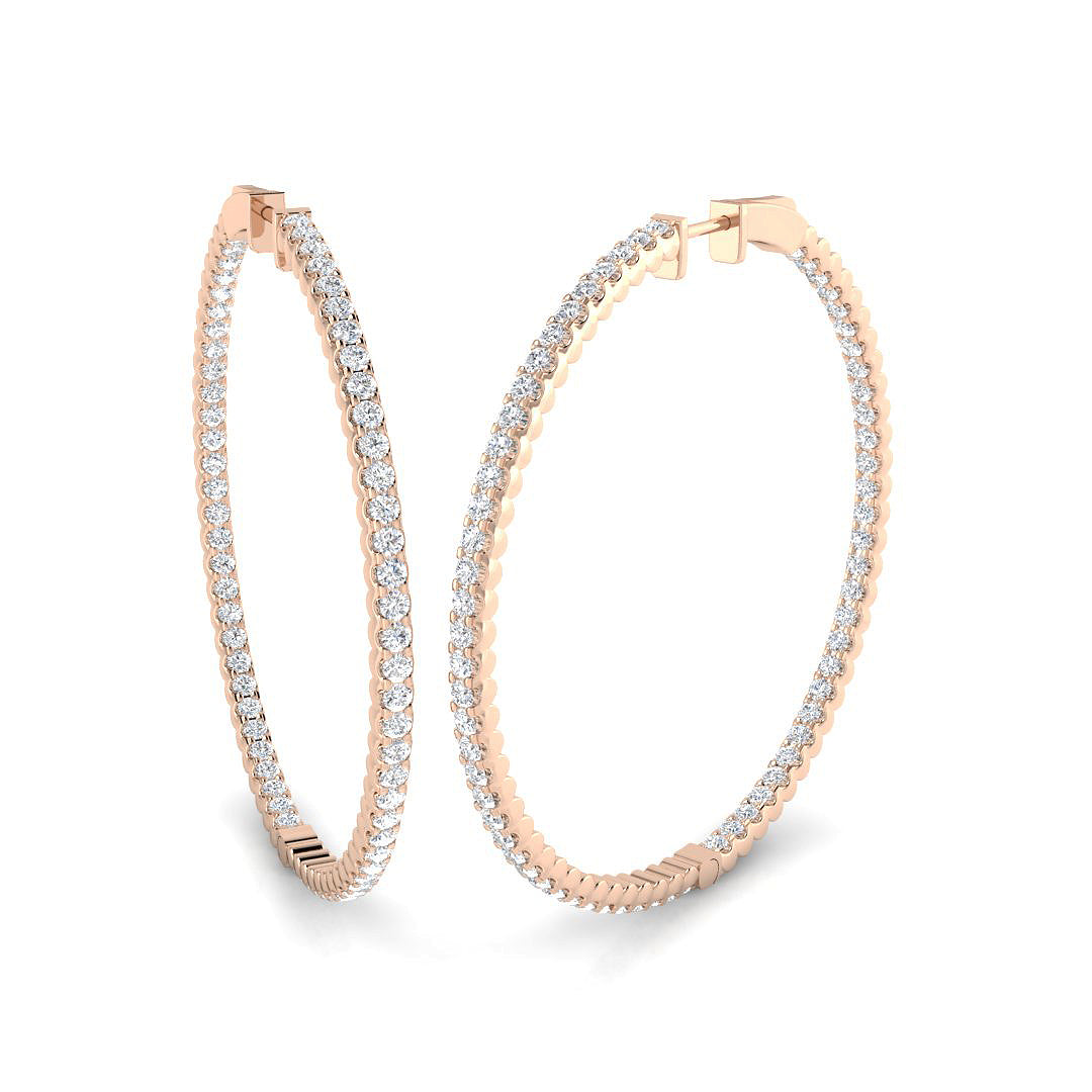 SE5761 — Earrings - 9k Rose Gold