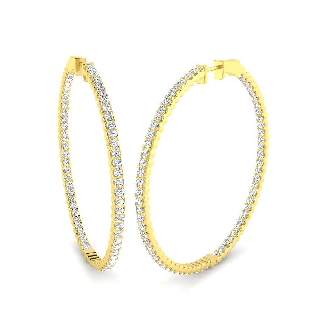 SE5761 — Earrings - 9k Yellow Gold