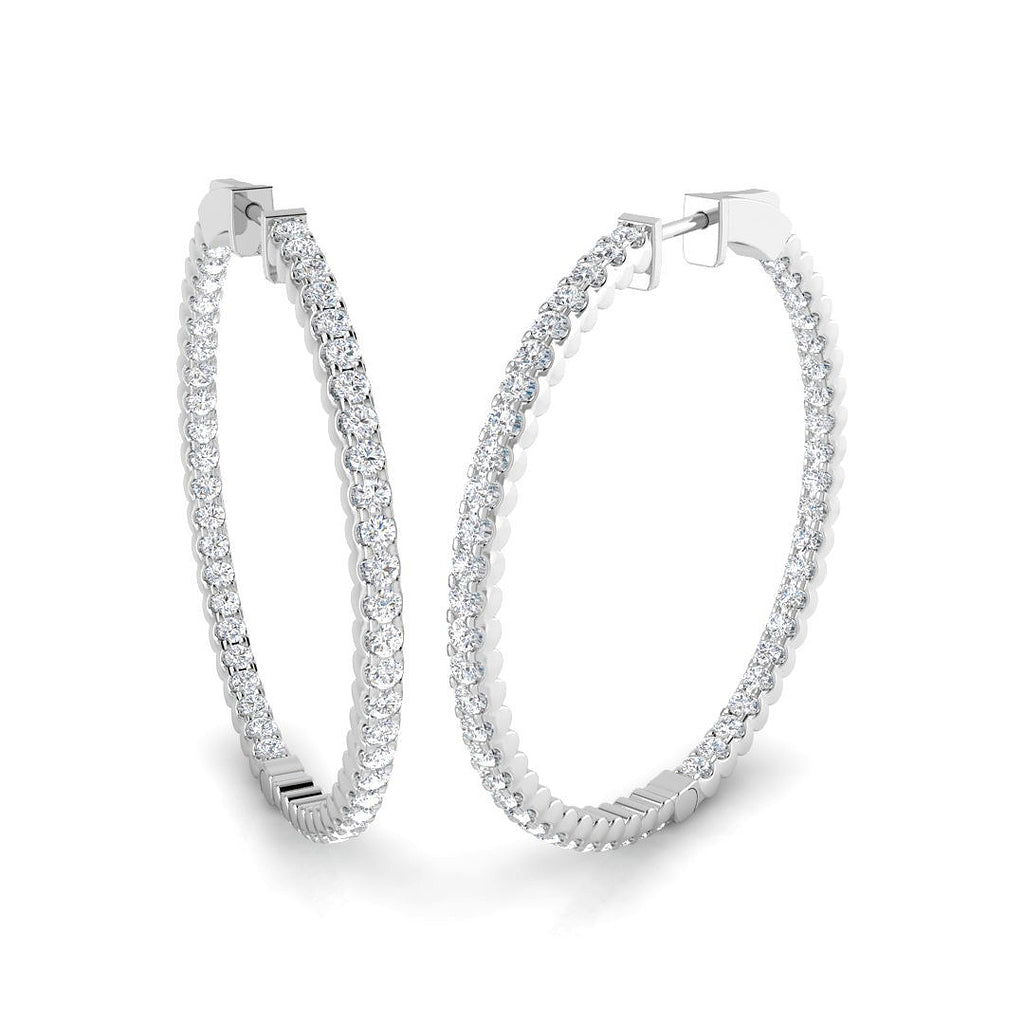 SE5762 — Earrings - 9k White Gold