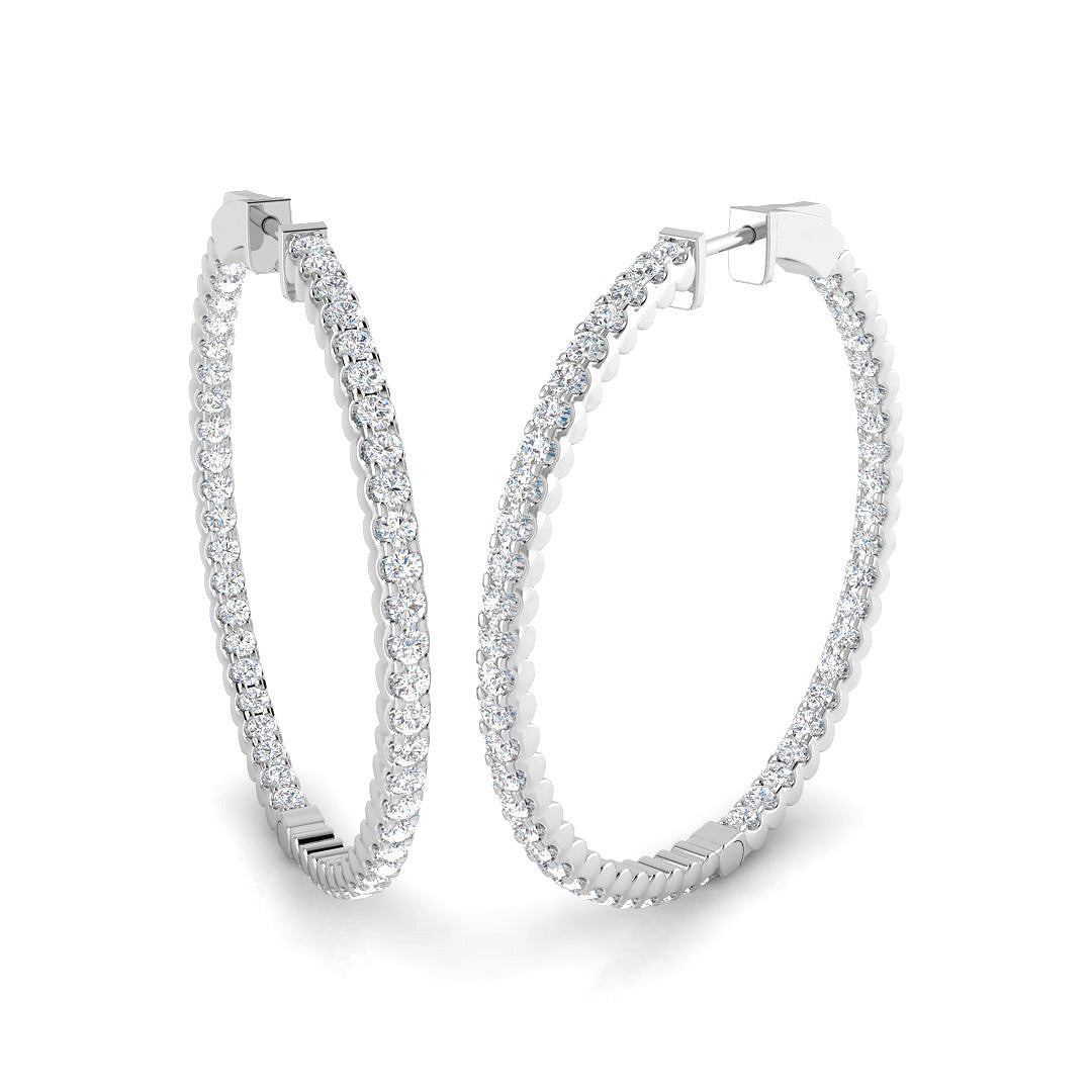 SE5762 — Earrings - 9k White Gold