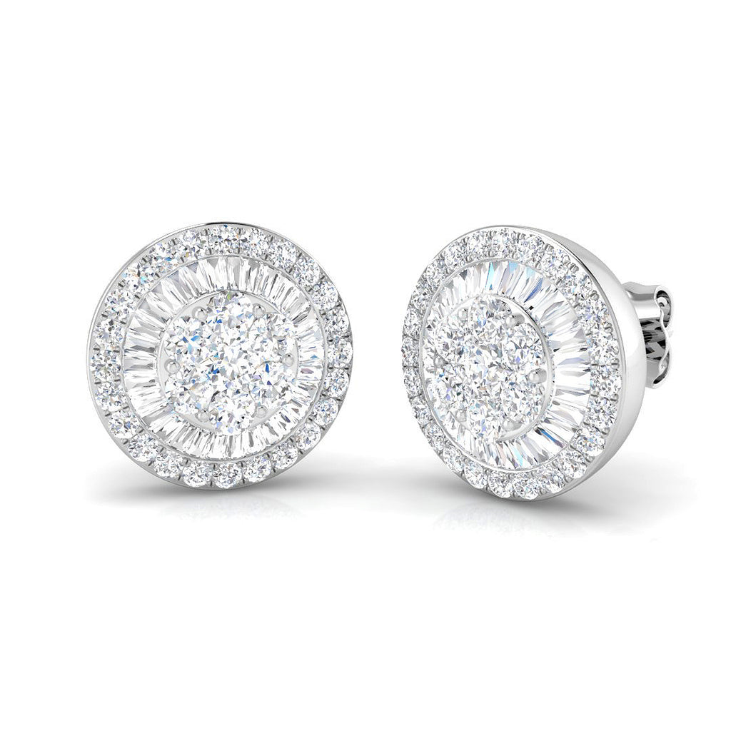 SE5763 — Earrings - 9k White Gold