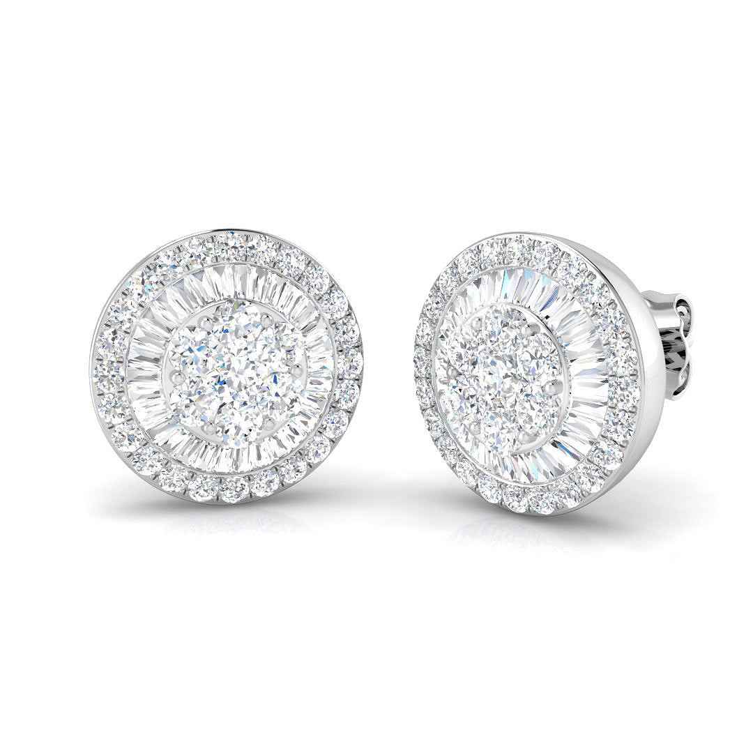 SE5763 — Earrings - 9k White Gold