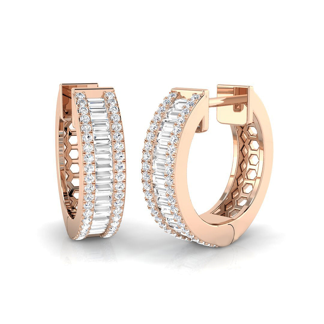 SE5765 — Earrings - 9k Rose Gold