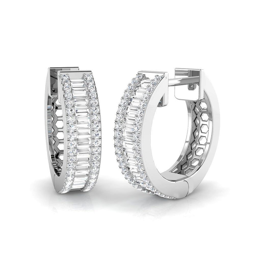 SE5765 — Earrings - 9k White Gold