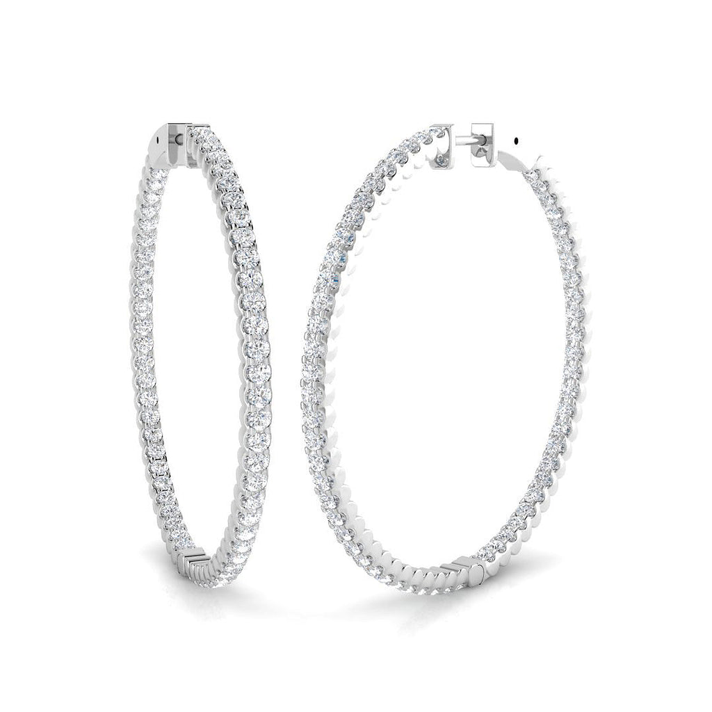 SE5769 — Earrings - 9k White Gold