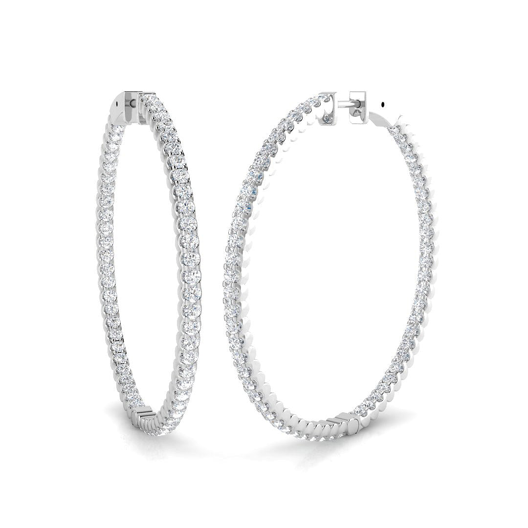 SE5769 — Earrings - 9k White Gold