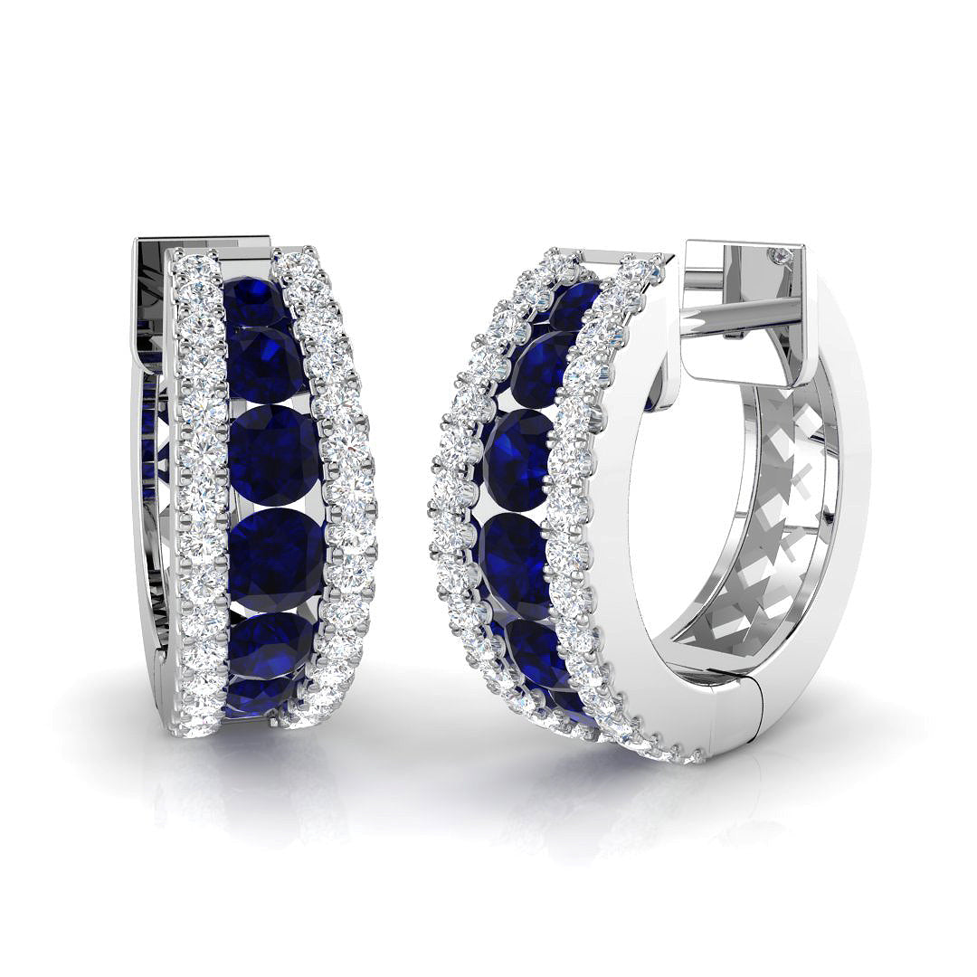 SE5777 — Earrings - 9k White Gold
