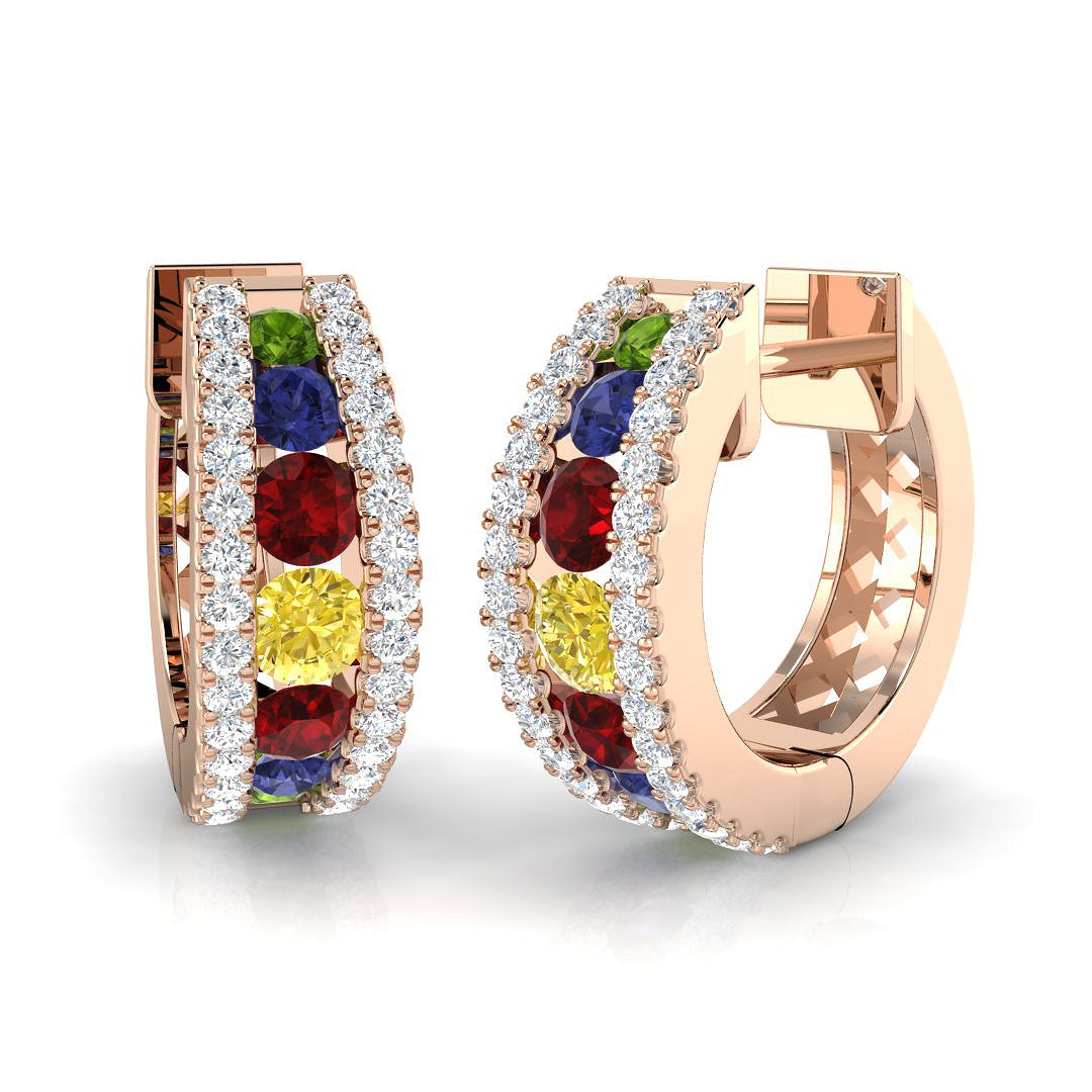 SE5777 — Earrings - 9k Rose Gold
