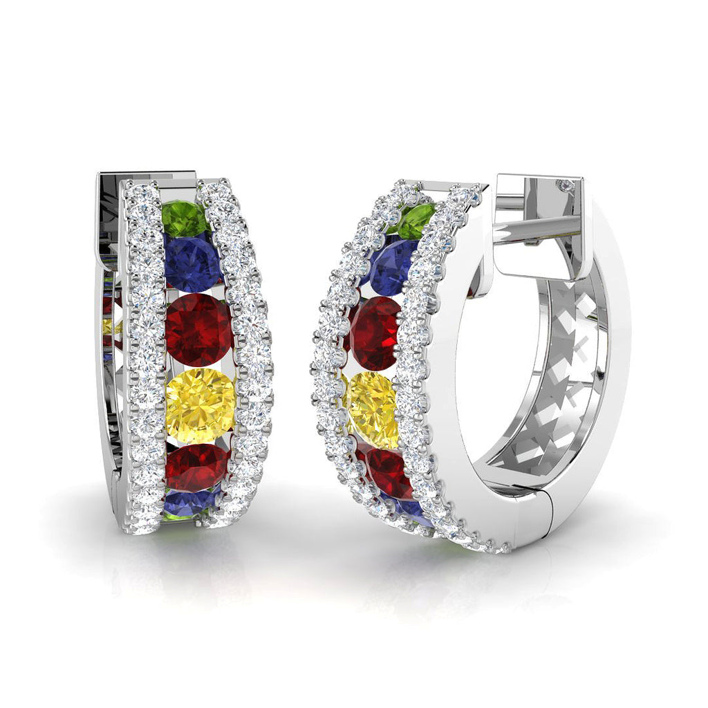 SE5777 — Earrings - 9k White Gold