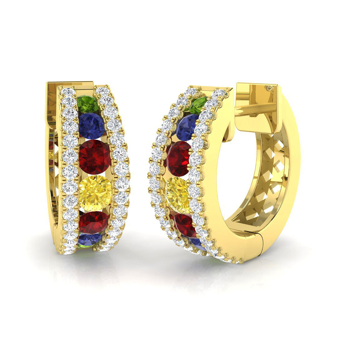 SE5777 — Earrings - 9k Yellow Gold