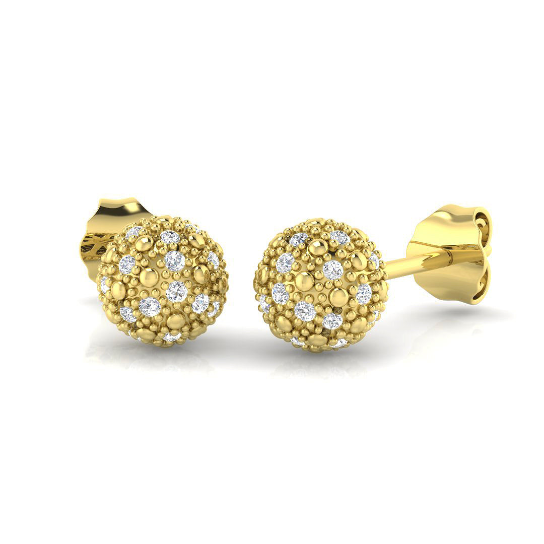 SE5786 — Earrings - 9k Yellow Gold