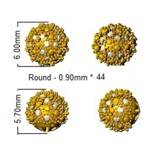 SE5786 — Earrings - 9k Yellow Gold detail