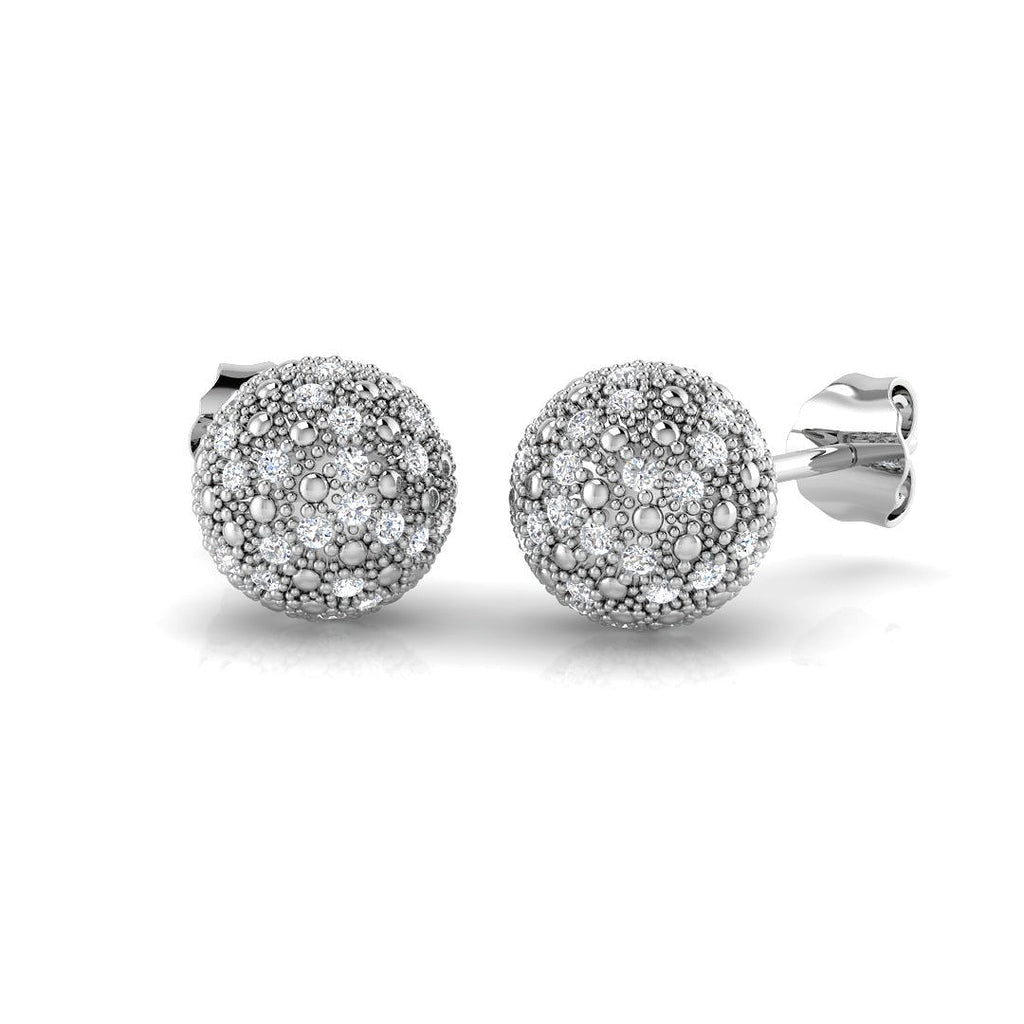SE5787 — Earrings - 9k White Gold