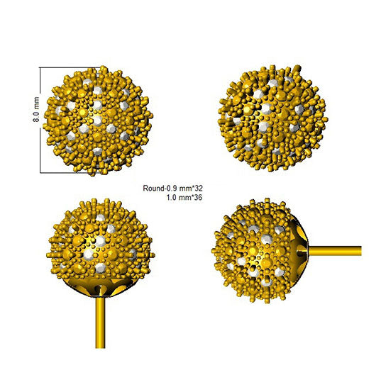 SE5787 — Earrings - 9k Yellow Gold detail