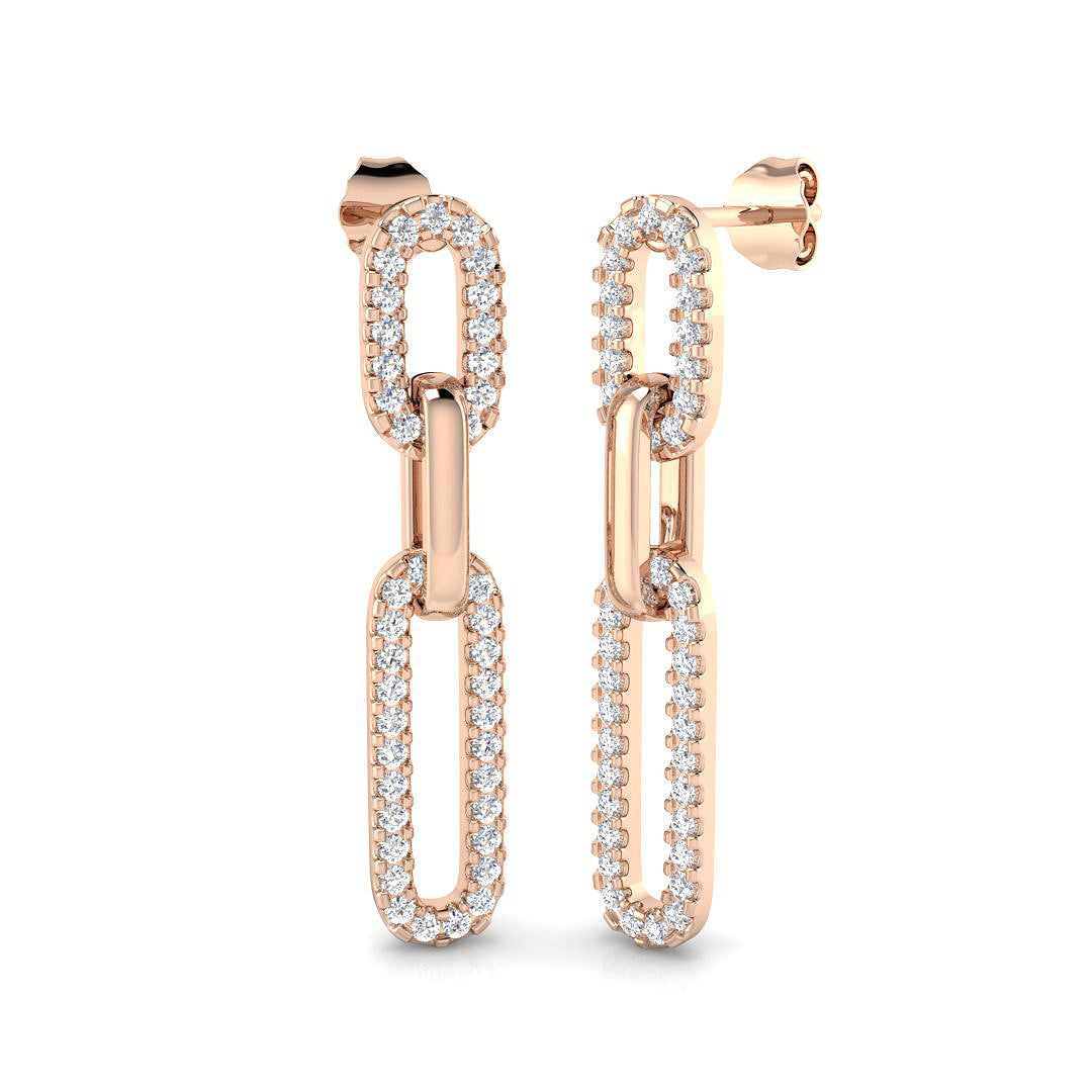 SE5792 — Earrings - 9k Rose Gold