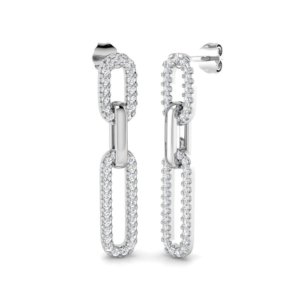 SE5792 — Earrings - 9k White Gold