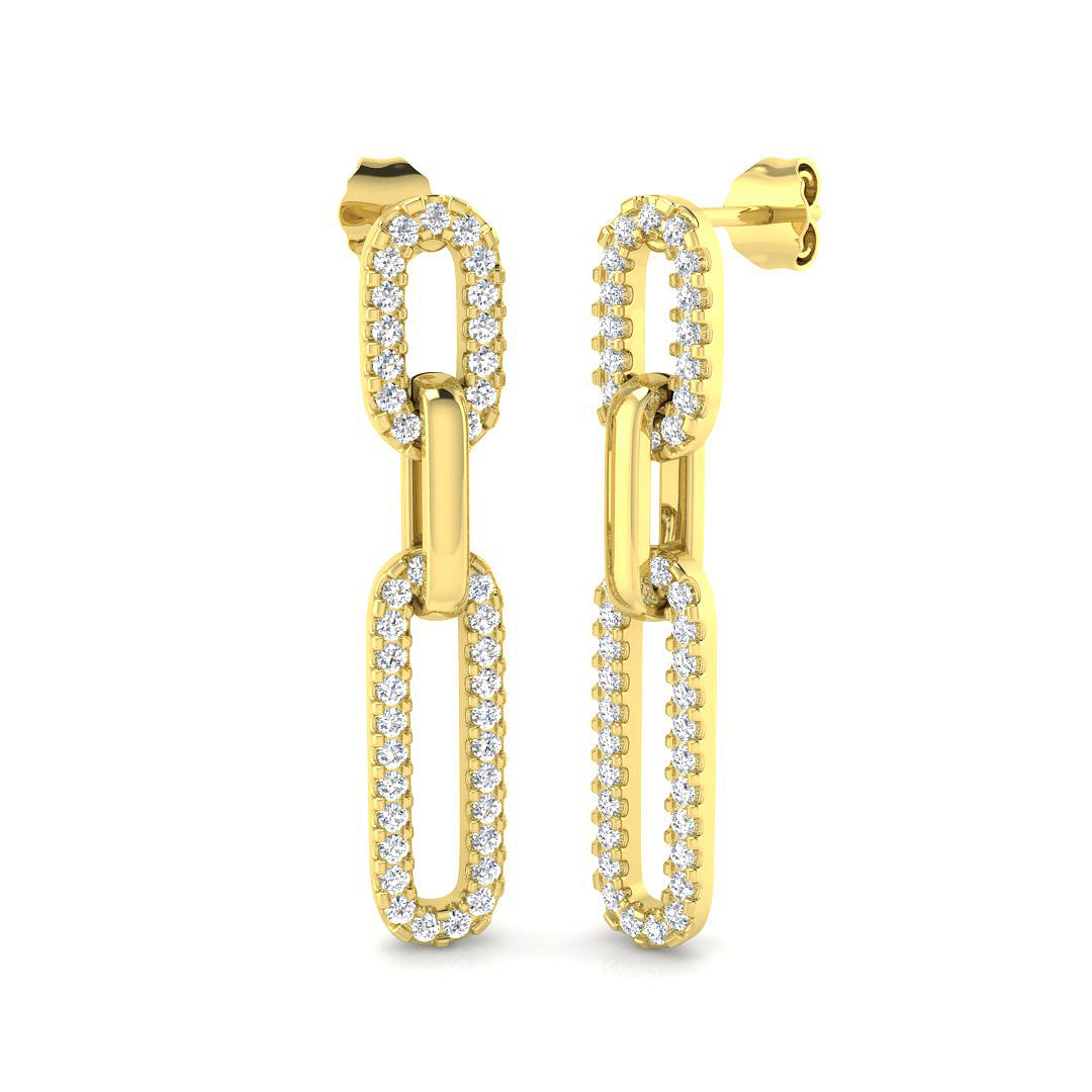 SE5792 — Earrings - 9k Yellow Gold